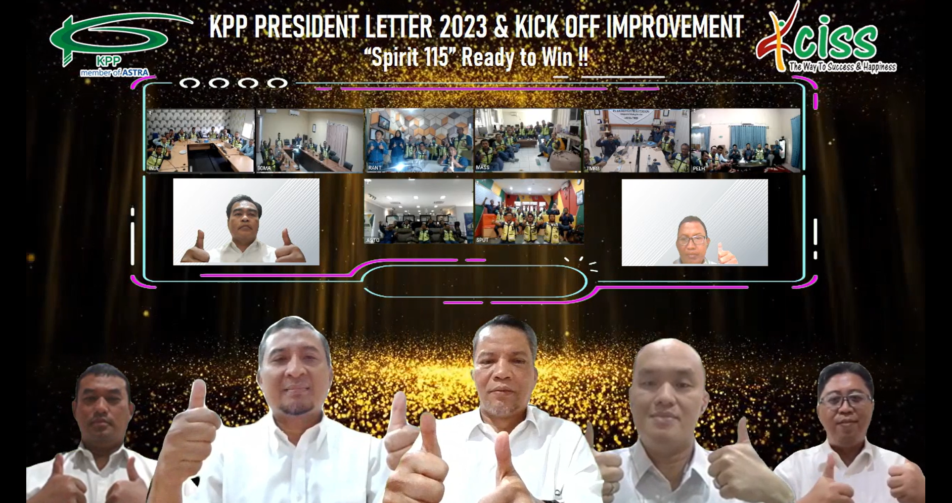 KPP PRESIDENT LETTER & KICK OFF IMPROVEMENT 2023