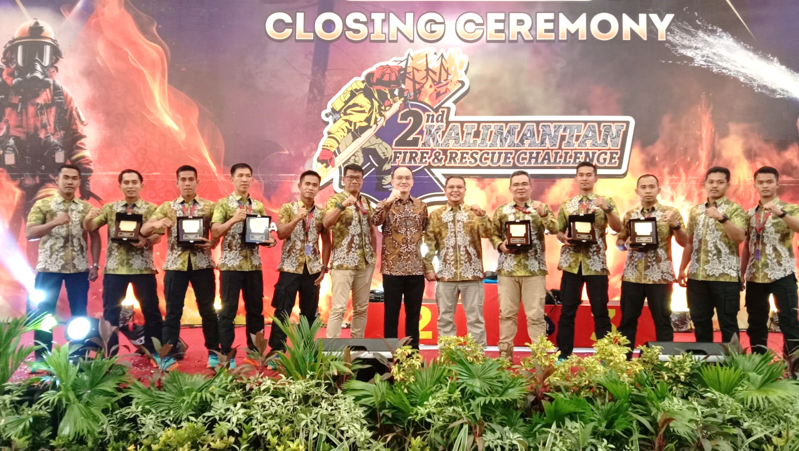 PT. Kalimantan Prima Persada Raih Penghargaan di  Ajang 2nd Kalimantan Fire Rescue Challange 2023 