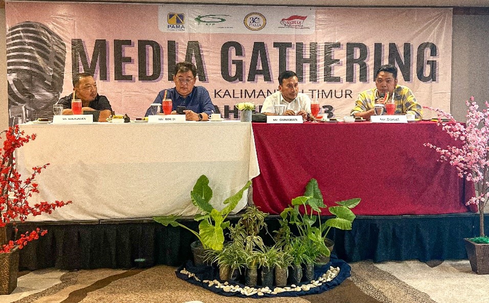 KPP Mining Bersama PAMA Adakan Media Gathering Area Kalimantan Timur