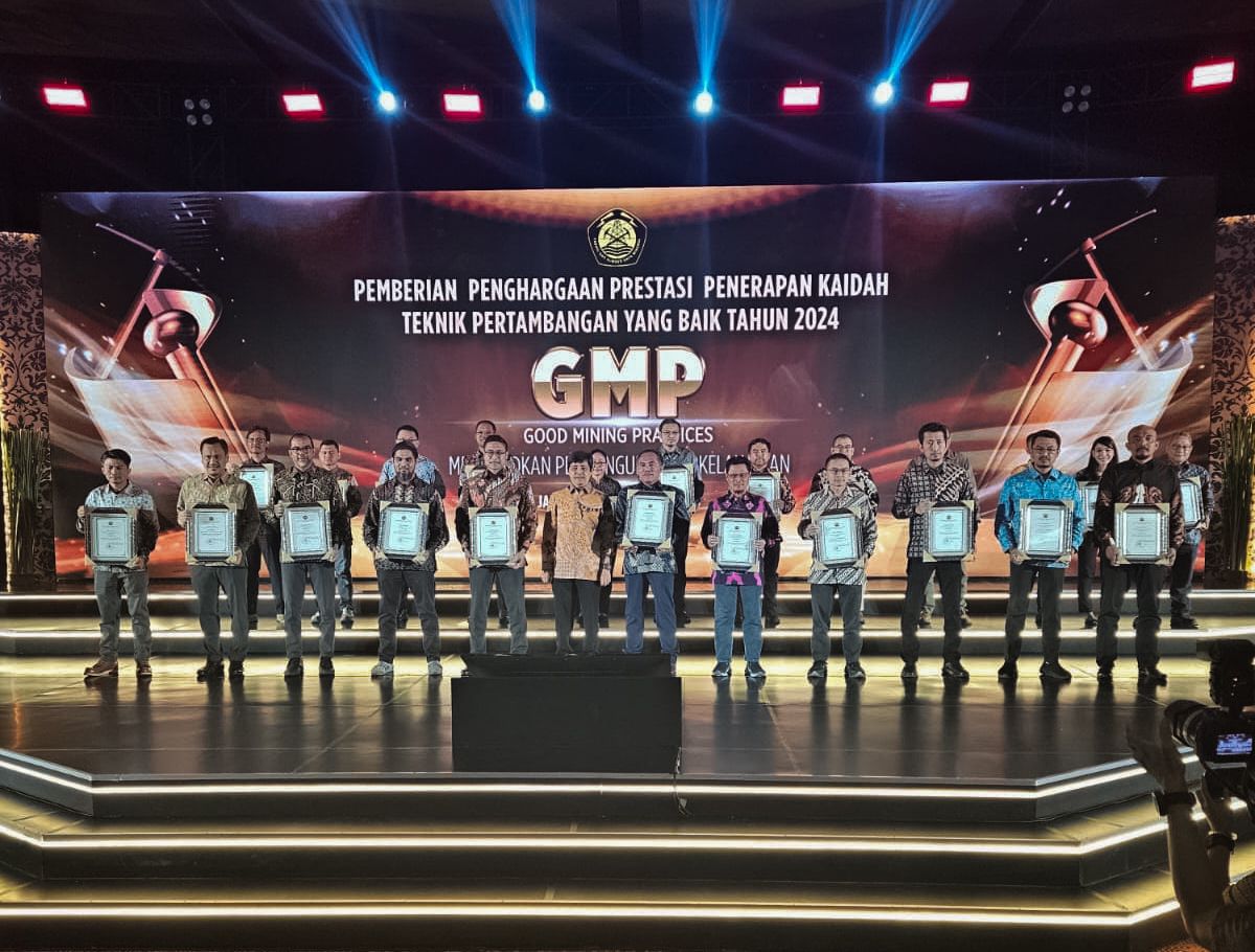 Toreh Prestasi, KPP Mining Raih Penghargaan dalam Good Mining Practices Award 2024